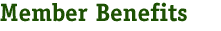 Member Benefits